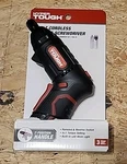 Hyper Tough 4V Rotating Head Cordless Screwdriver 2-POSITION Handle 80150. Fixed Price $15.96.