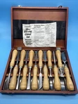 Mastergrip 12 Piece Carving Chisel Set. Fixed Price $60.00.