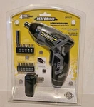 Performax 4-VOLT Cordless 1/4" Screwdriver Kit With Bit Set & Led Flashight New. Fixed Price $10.99.