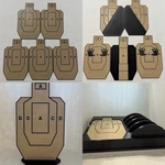 Scaled Uspsa Dry Fire Targets Kit Indoor Distance Simulation Training Aid. Fixed Price $49.99.