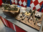 Vtg Unimat Model SL-1000 Mini Lathe W/ Jigsaw Circular Attachments Machinist. Fixed Price $749.99.
