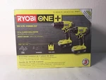 Ryobi P1817 18V One+ Lithium-ion Cordless 2-TOOL Combo Kit With 1.5 Ah Batteries. Fixed Price $135.00.