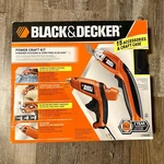 Black And Decker Craft Kit Powered Scissors Cord Free Glue Gun New. Fixed Price $59.97.