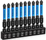 10-PACK Phillips Bits For Impact Driver, 2.5-INCH Magnetic Drill Screwdriver. Fixed Price $5.99.