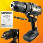 Worx WX101L.9 20-VOLT Lithium-ion 3/8 In Drill Driver With Bit. Tool Only. Fixed Price $69.99.