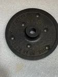 Craftsman 4.5" Circle Face 806177 Plate 924904 3/4 NF16 Tpi 113 Series Lathe. Fixed Price $25.00.