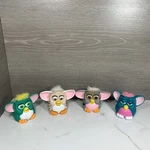 Furby Mcdonalds Toys 4PC Lot Collectible Figure Tiger Electronics Vintage 1998. Fixed Price $7.53.