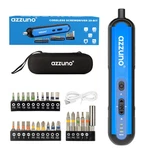 Cordless Electric Screwdriver Set 4V Usb Rechargeable W/25 Bits Led Light Azzuno. Fixed Price $31.99.