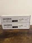 Ikea Havsris Plug-in Cord Set With Switch, White 15 ' " New Of 2. Fixed Price $26.21.