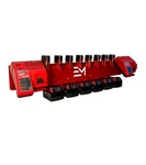 Dual Battery Charging Station - Compatible With Milwaukee 12V,18V. Fixed Price $79.99.