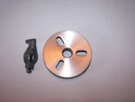 Unimat 3, Emco Lathe, Faceplate & Dog, 14MX1 Threads, Oem, Made In Austria, #157. Fixed Price $36.99.