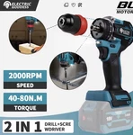 Electric Goddess DDZ005 Brushless Motor Impact Drill Cordless Handheld. Fixed Price $55.00.