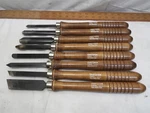 Set Craftsman Turning Lathe Knives Chisels Woodworking Tool 28521 - 28528. Fixed Price $139.99.