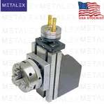 Mini Lathe Vertical Slide Self Centering Chuck 50MM 3 Jaws Reversible Backplate. Fixed Price $174.93.