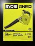 Ryobi One+ 18V Cordless Compact Workshop Blower Tool Only P755. Fixed Price $64.00.