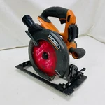 Ridgid R8657 18V 7-1/4'' Li-ion Cordless Brushless Circular Saw Tool Only. Fixed Price $61.95.