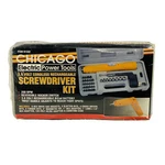 Chicago Electric Power Tools 3.6V Cordless Rechargeable Screwdriver Kit Sealed. Fixed Price $31.49.