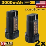 2PACK 8V Lithium Ion Battery For Dewalt DCB080 DCF680N1 DW4390 DCF680N2 DCF680G2. Fixed Price $29.90.