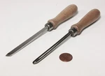 Unimat Lathe Wood Turning Chisels, Ref. No. 2867 & 2868. Fixed Price $35.00.