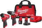 Milwaukee 3497-22 M12 Fuel 2-TOOL Combo Kit. Fixed Price $207.99.