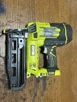 Ryobi One+ 18V P325 Airstrike 16-GAUGE Cordless Finish Nailer(damaged). Fixed Price $28.00.