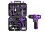 Deko Set With Cordless Drill, Kit Box, Diy 126 Pcs Hand Tools. Fixed Price $49.00.