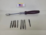 Stanley 68-135 135A Spiral Screwdriver W/ Drill And 7 Flat Tip BITS135 Usa. Fixed Price $17.60.