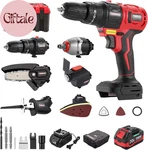 Brushless Power Combo Kit, 6-IN-1 Cordless Interchangeable Multi-tool Set (. Fixed Price $223.41.