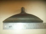 8" Cast Iron Tool Rest 3/4" Diameter Post From Shopsmith Mark Serial 315009. Fixed Price $24.99.
