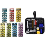 Alkaline Button Cell Battery Pack + Repair Tools. Fixed Price $47.99.