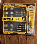 Dewalt 45 Screwdriving Set/ 10X Magnetic Lock- New-. Fixed Price $34.99.