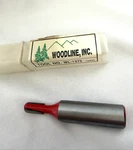 Woodline WL-1375 Red 1/4" Flute Router Bit Nos. Fixed Price $18.99.