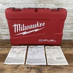 Milwaukee 2597-22 M12 Fuel Tool Combo Kit Case And Manuals Only. Fixed Price $17.99.