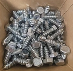 Hillman 3/8"X 1" Zinc Lag Screws Box Of 100 *new Old Stock* (230071). Fixed Price $24.00.