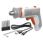Black & Decker BCRTA601WAPB 4V Max Cordless Screwdriver W/ 2" Assorted Bits New. Fixed Price $24.99.