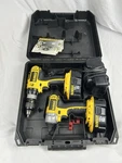 Dewalt DCK274L 18-VOLT Cordless Hammerdrill/impact Driver DCD775 + DC827. Fixed Price $129.91.