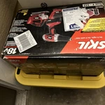 Skil 2887-23 18V Cordless 4-TOOL Combo Pack Drill Sander Jigsaw Flashlight -new. Fixed Price $129.95.
