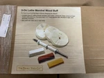 Beall 3 On Lathe Buffing Mandrel 2MT Wood System Tripoli Wax. Fixed Price $120.00.
