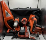 Black & Decker Fire Storm Tool Lot 8 Piece Bag Drill Saw Light Vacuum Battery +. Fixed Price $99.99.