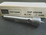 Vintage Craftsman No. 21002 Lathe Cup Center M.t. Machinist Tool Usa. Fixed Price $15.00.