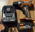Ridgid GEN5X 18V Speed Brushless 1/2" Drill/driver R860053, Battery & Charger. Fixed Price $75.00.
