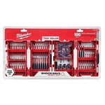 Milwaukee Shockwave Impact Driver Bit Set (100 Piece) 48-32-4083. Fixed Price $84.57.
