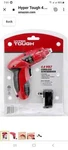 Hyper Tough 4.8-VOLT Cordless Screwdriver W/charger No Bit. Fixed Price $7.00.