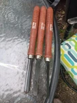 Lot Of 3 - Craftsman Lathe Wood Chisels High Speed Steel 928522, 928525, 928526. Fixed Price $20.00.