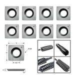 100X 15MM Square Carbide Inserts For Helical Planer Cutter Head Wood Lathe Tool. Fixed Price $339.99.