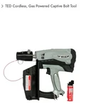 Hitachi Cordless, Battery Powered Captive Bolt Tool Farm Ranch Supply Ted. Fixed Price $1100.99.