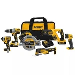 Dewalt Canada 20V Lithium-ion Cordless Brushless 6-TOOL Combo Kit. Fixed Price $1818.70.
