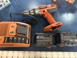 Ridgid 18V R840087 Battery Charger + 2 Batteries &ln Jig Saw Ng Drill. Fixed Price $140.95.